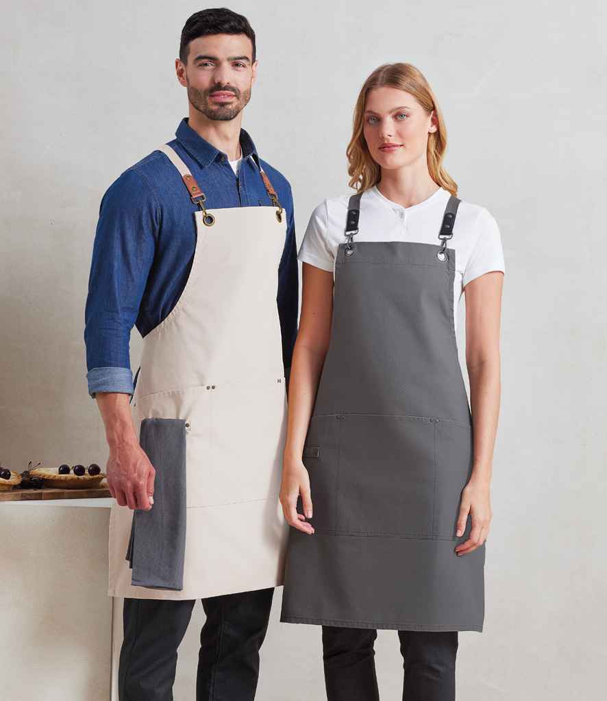 Premier Clip 'n' Clasp Cross Back Bib Apron - PenCarrie
